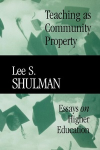 Enlarge image Cover: Teaching as Community Property - Jossey-Bass