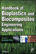 Cover: Handbook of Bioplastics and Biocomposites Engineering Applications - Wiley-Scrivener