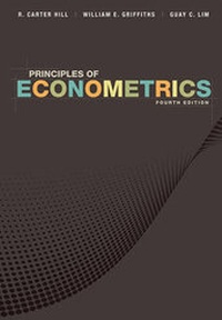 Enlarge image Cover: Principles of Econometrics - Wiley