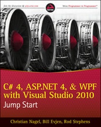 Abbildung von: C# 4, ASP.NET 4, and WPF, with Visual Studio 2010 Jump Start - Wrox