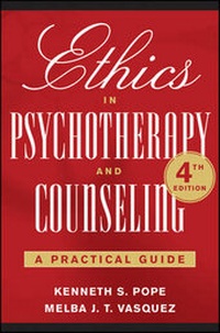 Enlarge image Cover: Ethics in Psychotherapy and Counseling - Wiley