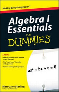 Enlarge image Cover: Algebra I Essentials For Dummies - Wiley