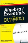 Cover: Algebra I Essentials For Dummies - Wiley