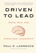 Cover: Driven to Lead - Jossey-Bass
