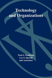 Enlarge image Cover: Technology and Organizations - Jossey-Bass