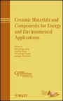 Cover: Ceramic Materials and Components for Energy and vironmental Applications: Ceramic Transactions V21 0 - Wiley