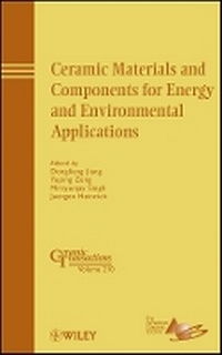 Enlarge image Cover: Ceramic Materials and Components for Energy and vironmental Applications: Ceramic Transactions V21 0 - Wiley