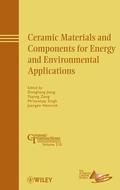 Cover: Ceramic Materials and Components for Energy and Environmental Applications - Wiley