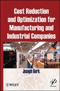 Cover: Cost Reduction and Optimization for Manufacturing and Industrial Companies - Wiley-Scrivener