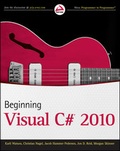Cover: Beginning Visual C# 2010 - Wrox