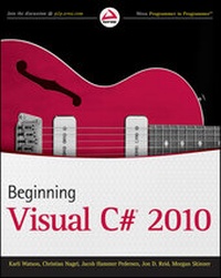 Enlarge image Cover: Beginning Visual C# 2010 - Wrox
