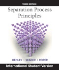 Cover: Separation Process Principles - Wiley