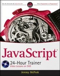Cover: JavaScript 24-Hour Trainer - Wrox Press