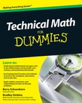 Cover: Technical Math For Dummies - Wiley