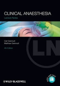 Enlarge image Cover: Lecture Notes: Clinical Anaesthesia - Wiley