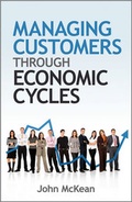 Cover: Managing Customers Through Economic Cycles - Wiley