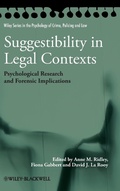 Cover: Suggestibility in Legal Contexts - Wiley