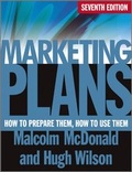 Cover: Marketing Plans - Wiley