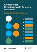 Cover: Guidelines for Reporting Health Research - BMJ Books