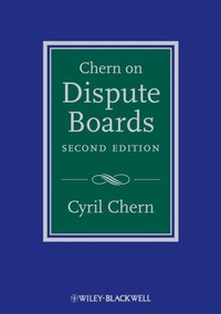 Abbildung von: Chern on Dispute Boards - Wiley