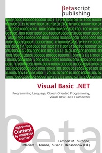 Enlarge image Cover: Visual Basic .Net - Betascript Publishing