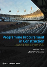 Enlarge image Cover: Programme Procurement in Construction - Wiley-Blackwell