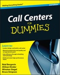 Cover: Call Centers For Dummies - Wiley