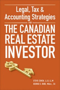 Abbildung von: Legal, Tax and Accounting Strategies for the Canadian Real Estate Investor - Wiley