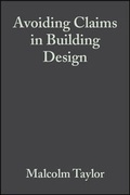 Cover: Avoiding Claims in Building Design - Wiley-Blackwell