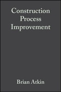 Cover: Construction Process Improvement - Wiley-Blackwell
