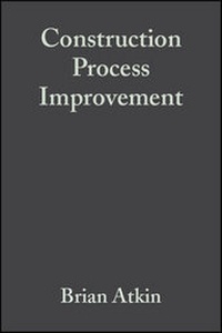 Enlarge image Cover: Construction Process Improvement - Wiley-Blackwell