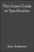 Cover: The Green Guide to Specification - Blackwell Science Ltd