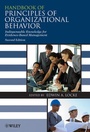 Cover: Handbook of Principles of Organizational Behavior - Wiley