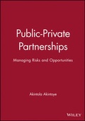 Cover: Public-Private Partnerships - Managing Risks and Opportunities - Wiley