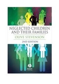 Cover: Neglected Children and Their Families - Wiley-Blackwell