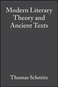 Cover: Modern Literary Theory and Ancient Texts - Wiley-Blackwell