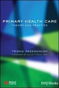 Cover: Primary Health Care - Theory and Practice - Wiley