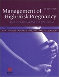 Cover: Management of High-Risk Pregnancy - An Evidence-Based Approach 5e - Wiley