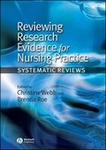 Cover: Reviewing Research Evidence for Nursing Practice - Systematic Reviews - Wiley