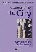 Cover: A Companion to the City - Wiley-Blackwell