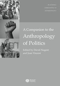Cover: A Companion to the Anthropology of Politics - Wiley-Blackwell