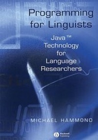 Enlarge image Cover: Programming for Linguists - Wiley-Blackwell