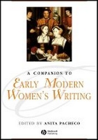 Enlarge image Cover: Companion to Early Modern Women's Writing - Wiley
