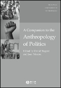 Cover: A Companion to the Anthropology of Politics - Wiley