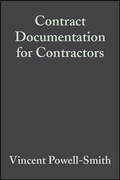 Cover: Contract Documentation for Contractors - Wiley-Blackwell