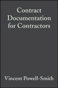 Cover: Contract Documentation for Contractors - Blackwell Science Ltd