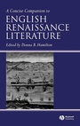 Cover: A Concise Companion to English Renaissance Literature - Wiley