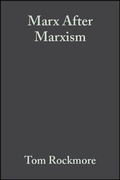 Cover: Marx After Marxism - Wiley-Blackwell
