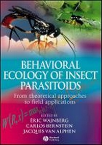 Enlarge image Cover: Behavioral Ecology of Insect Parasitoids - Wiley