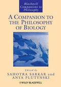 Cover: A Companion to the Philosophy of Biology - Wiley-Blackwell